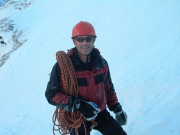 Ice climbing, Saas-Fee, 2007. Image © PlanetSKI